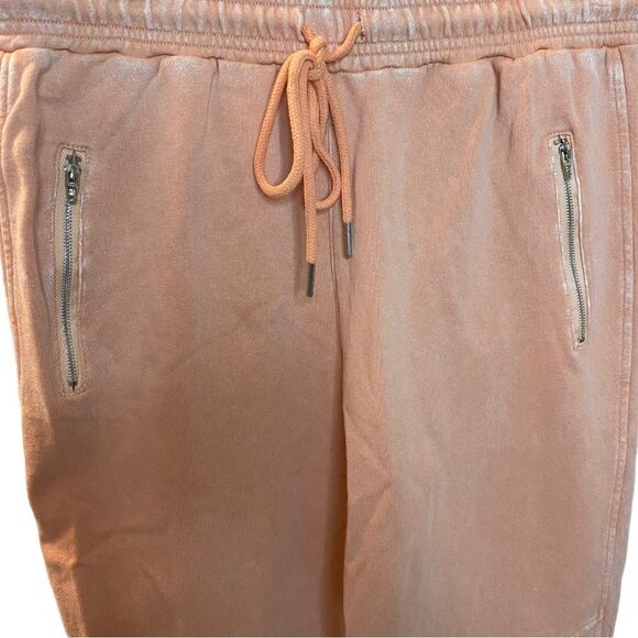 BLANK NYC Power Hour Sweatpant Jogger Peach Acid Wash - Large - NWT - Picture 6 of 8
